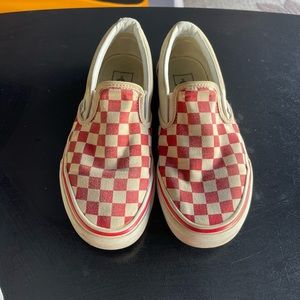 Vans checkerboard classic slip-on size 5.5 (men)